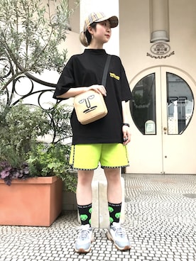 「stereovinyls」｜オダジマ ミユキ【LHP WOMEN】さん（レディース・160cm）の夏コーディネート