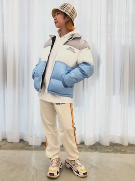 「Chica（チカ）のアイテム（ジャケット/アウター）」を使った、オダジマ ミユキ【LHP WOMEN】さん（レディース・160cm）の秋コーディネート