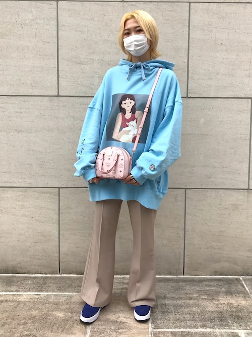 Lhp Women Laforet原宿店オダジマ ミユキ Lhp Women さんのパーカーを使ったコーディネート Zozotown