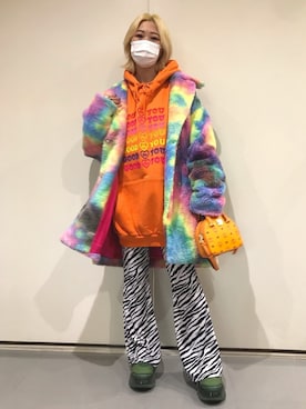 「L.H.P（エルエイチピー）のアイテム（ジャケット/アウター）」を使った、オダジマ ミユキ【LHP WOMEN】さん（レディース・160cm）の秋コーディネート