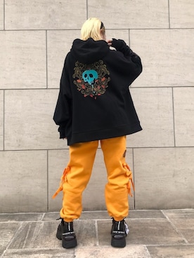 「Chica（チカ）のアイテム」を使った、オダジマ ミユキ【LHP WOMEN】さん（レディース・160cm）の冬コーディネート