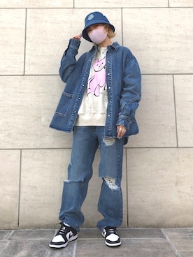 「L.H.P Private Brand（エルエイチピープライベートブランド）のアイテム」を使った、オダジマ ミユキ【LHP WOMEN】さん（レディース・160cm）の春コーディネート