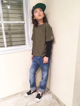 nati+genさん（キッズ・128cm）の春コーディネート