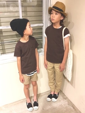 nati+genさん（キッズ・128cm）の夏コーディネート