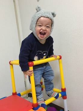 keisukeさん（キッズ・80cm）の冬コーディネート