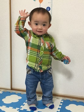 keisukeさん（キッズ・80cm）の冬コーディネート