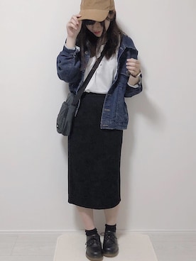 「NIKE(ナイキ)のアイテム(ショルダーバッグ)」を使った、ERIKAさん(レディース・152cm)の秋コーディネート