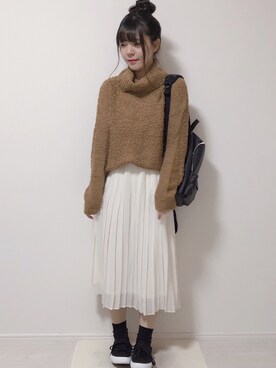 ERIKAさん（レディース・152cm）の秋コーディネート