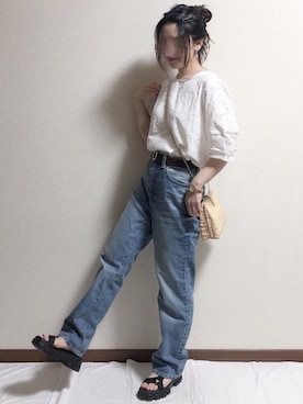 ERIKAさん（レディース・152cm）の夏コーディネート