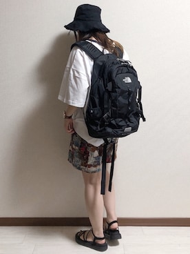 「mel（メル）のアイテム（パンツ）」を使った、ERIKAさん（レディース・152cm）の夏コーディネート