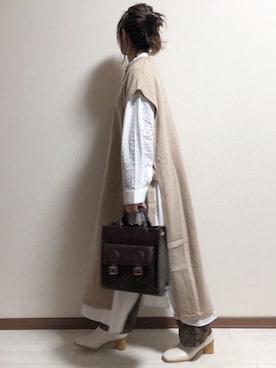 ERIKAさん（レディース・152cm）の冬コーディネート