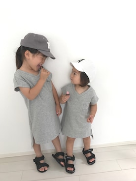 ioioさん(キッズ・90cm)の夏コーディネート