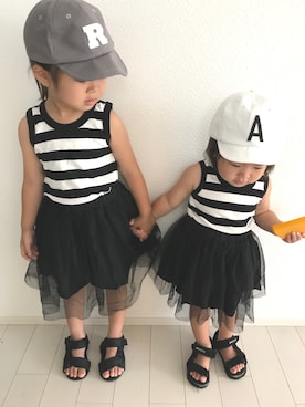 ioioさん(キッズ・90cm)の夏コーディネート