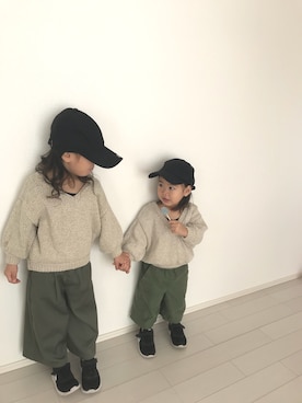 ioioさん（キッズ・90cm）の冬コーディネート