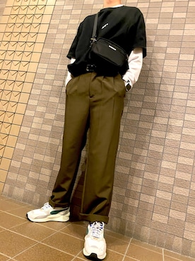 「ADER error」｜「アイテム（アナログ腕時計）」を使った、ryoさん（メンズ・175cm）の秋コーディネート