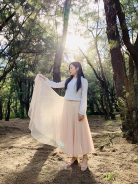 「新竹」｜Anni 🇹🇼さん（レディース・158cm）の春コーディネート
