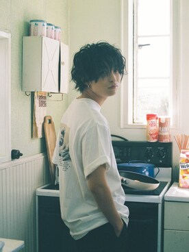 上野一稀さん（メンズ・174cm）の夏コーディネート