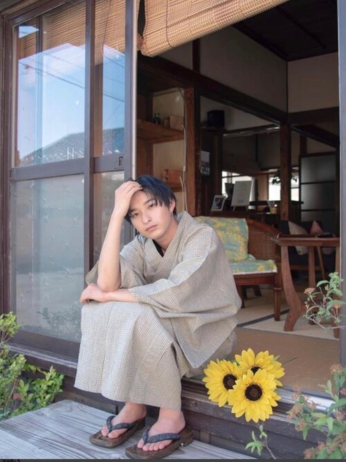 上野一稀さんのコーディネート
