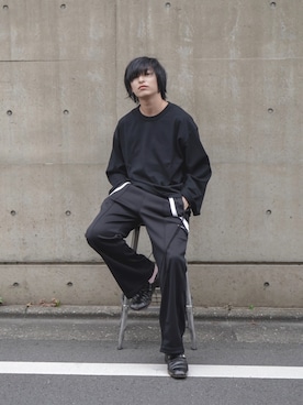 「ラブアンドピース2020」｜上野一稀さん（メンズ・173cm）の秋コーディネート