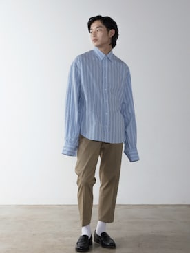 上野一稀さん（メンズ・173cm）の冬コーディネート