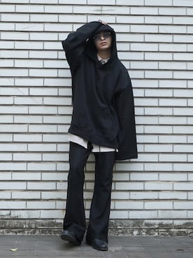 上野一稀さん(メンズ・173cm)の冬コーディネート