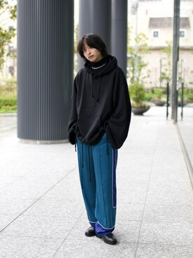 上野一稀さん(メンズ・173cm)の春コーディネート