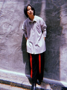 上野一稀さん（メンズ・173cm）の春コーディネート