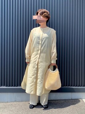 「足袋」｜「アイテム（シャツワンピース）」を使った、o72miさん（レディース・156cm）の夏コーディネート