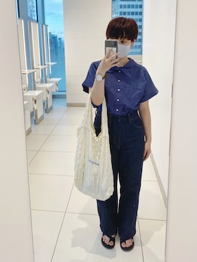 「MAD FACTORY（マッドファクトリー）のアイテム」を使った、o72miさん（レディース・156cm）の夏コーディネート