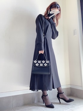 「GRL（グレイル）のアイテム（パンプス）」を使った、ayachi..さん（レディース・151cm・20代）の春コーディネート