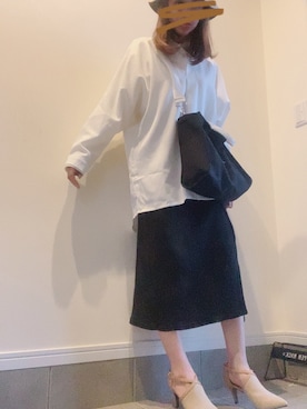「GRL（グレイル）のアイテム（パンプス）」を使った、ayachi..さん（レディース・151cm・20代）の春コーディネート