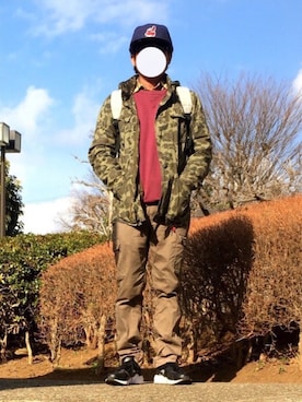 *shu*さん（メンズ・171cm）の冬コーディネート