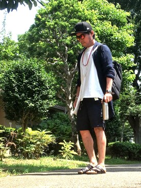 *shu*さん（メンズ・171cm）の夏コーディネート