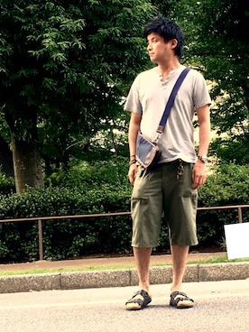 *shu*さん(メンズ・171cm)の夏コーディネート