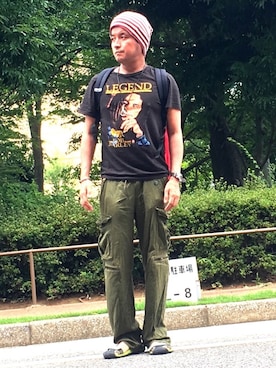 *shu*さん（メンズ・171cm）の夏コーディネート