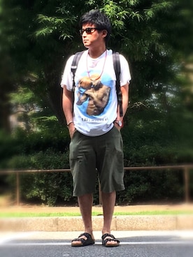 *shu*さん（メンズ・171cm）の夏コーディネート