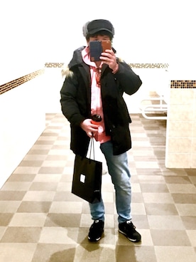 *shu*さん(メンズ・171cm)の冬コーディネート