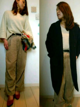 saya ☆ さん（レディース・162cm）の冬コーディネート