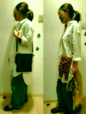 「Chic Muse（シックミューズ）のアイテム」を使った、saya ☆ さん（レディース・162cm）の春コーディネート