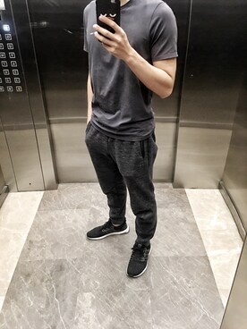 「アイテム（Tシャツ/カットソー）」を使った、Roket Potatoさん（メンズ・173cm）の春コーディネート