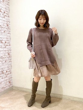 JILL by JILL STUART STAFFさん(レディース・156cm)の秋コーディネート