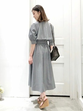 「襟付きワンピース」｜JILL by JILL STUART STAFFさん（レディース・162cm）の春コーディネート