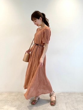 「JILL by JILL STUART（ジルバイジルスチュアート）のアイテム」を使った、JILL by JILL STUART STAFFさん（レディース・161cm）の春コーディネート