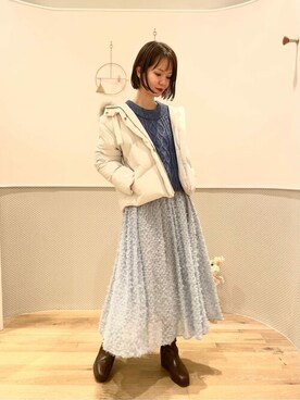 「JILL by Jillstuart」｜「アイテム（ジャケット/アウター）」を使った、JILL by JILL STUART STAFFさん（レディース・158cm）の秋コーディネート