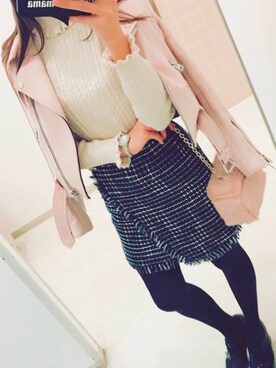 mちゃんさん（レディース・162cm）の秋コーディネート