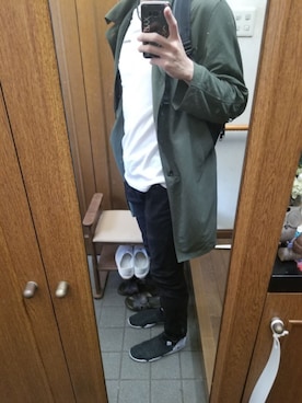 「アクアソック」｜アンディーさん（メンズ・186cm）の春コーディネート