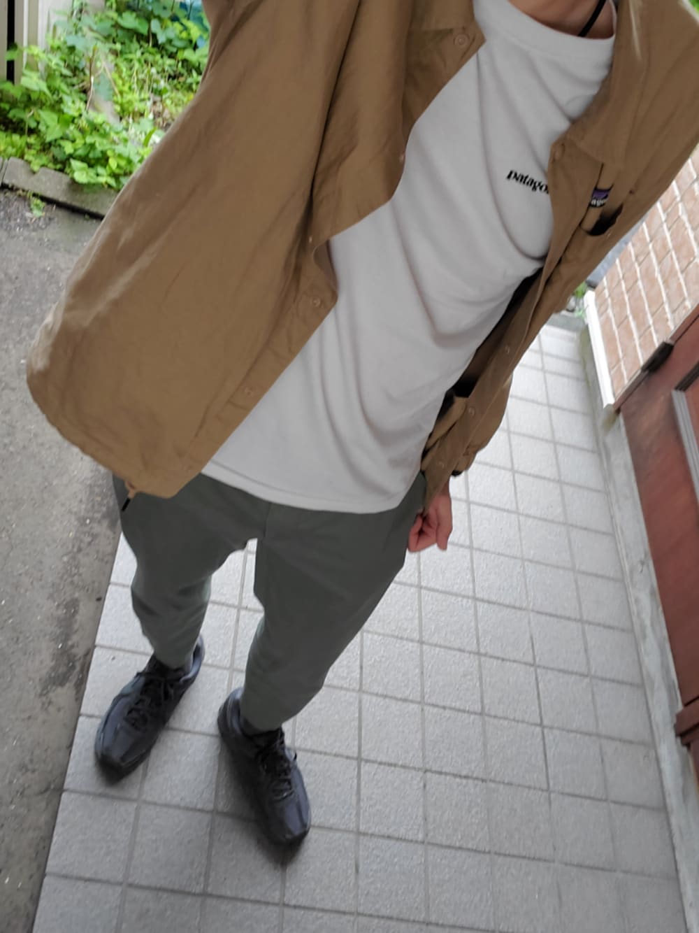 patagoniaのカバーオールを使ったメンズ人気ファッション