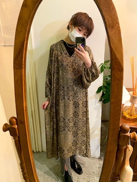 かねさやさん（レディース・163cm）の春コーディネート