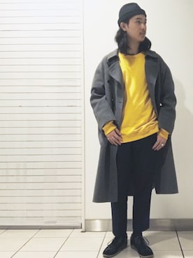 「FUTUR（フューチャー）のアイテム」を使った、roythemanさん（メンズ・180cm）の冬コーディネート