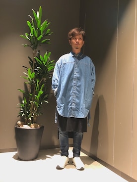 「ららぽーと富士見」｜「アイテム（その他）」を使った、TATSUMARUさん（メンズ・173cm）の秋コーディネート